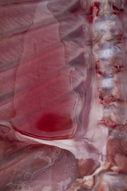canal de carne de cerdo
 - Foto, imagen