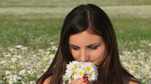 Smelling Daisies - Footage, Video