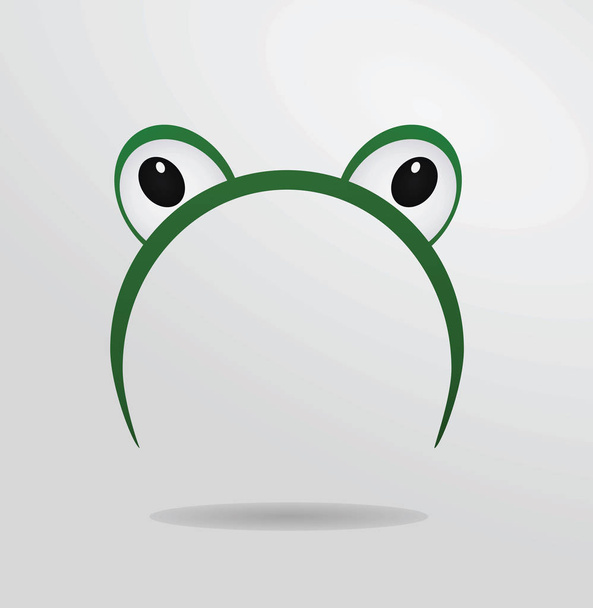 Masque yeux grenouille. illustration vectorielle
 - Vecteur, image