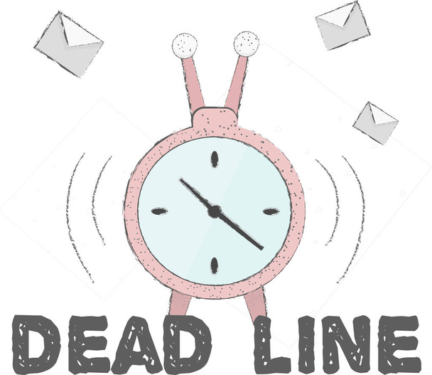 Deadline alarm Illustration - Vector, Image