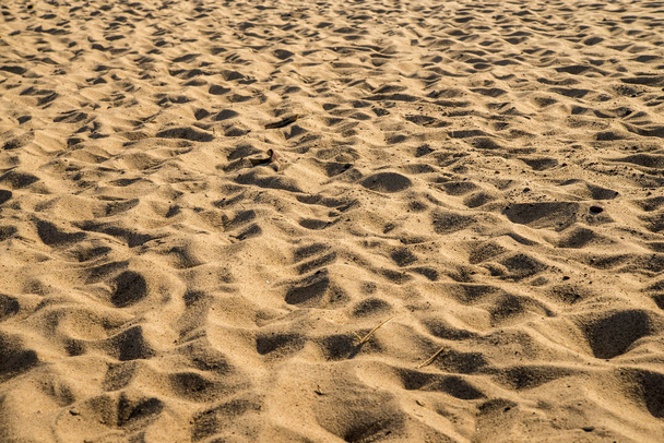 Sand of a beach with patterns - Фото, изображение