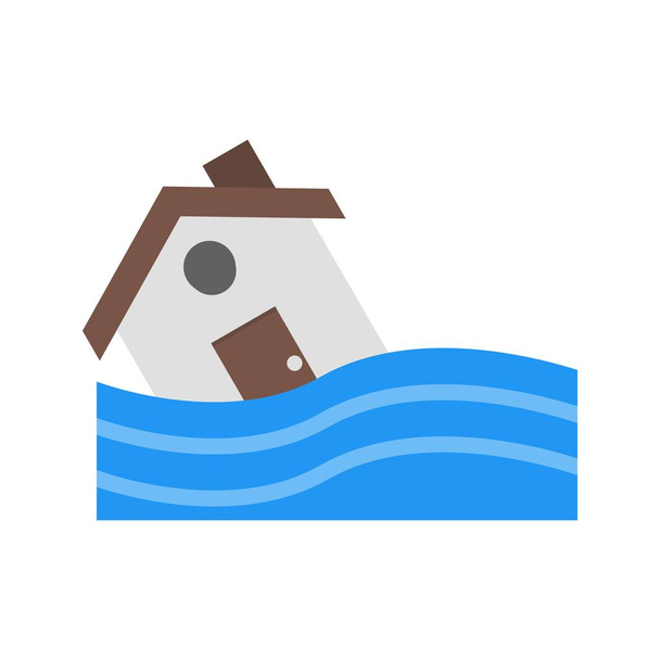 Icono vectorial de símbolo de inundación para uso personal y comercial
............. - Vector, Imagen