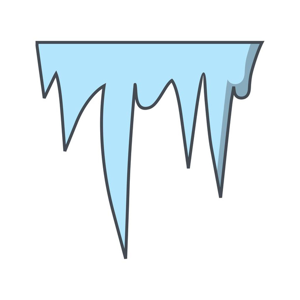 Icicle Vector Icon for Personal and Commercial Use
............. - Вектор,изображение