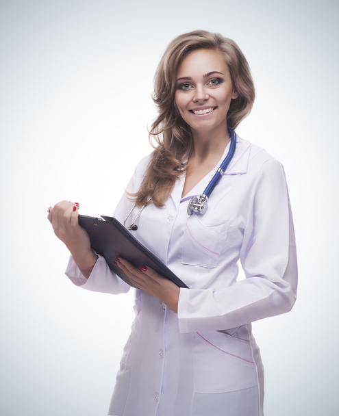 smiling woman doctor - Foto, imagen