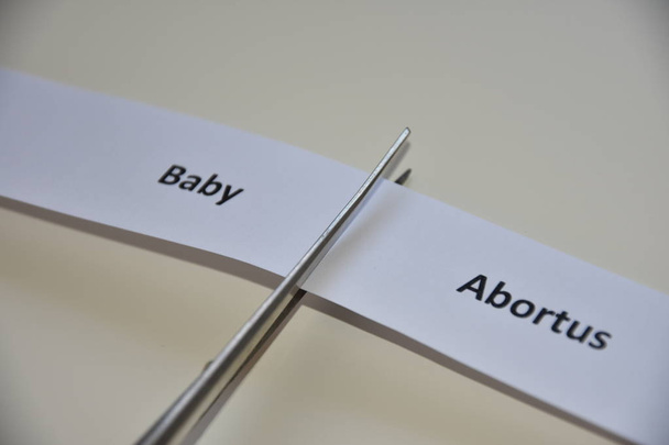 bebé o aborto en mi mente
 - Foto, imagen