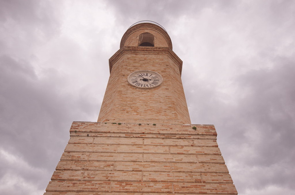 Petritoli, a marche régió, a polgári toronyra - Fotó, kép