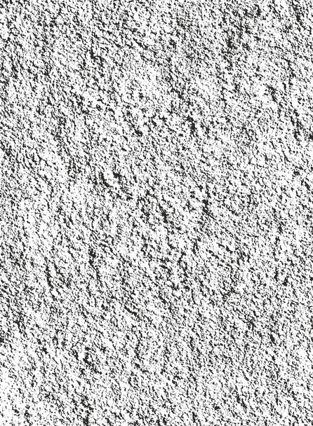 Texture de recouvrement détériorée de béton fissuré, de pierre ou d'asphalte. arrière-plan grunge. illustration vectorielle abstraite demi-teinte - Vecteur, image