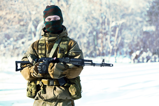 Venäjän sotilas
 - Valokuva, kuva