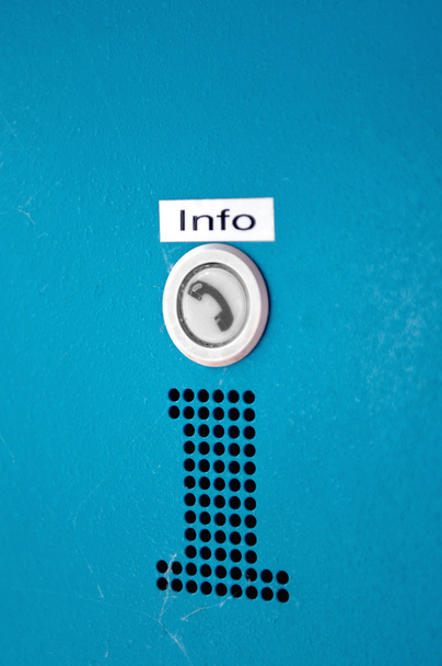Modern INFO button - Photo, Image