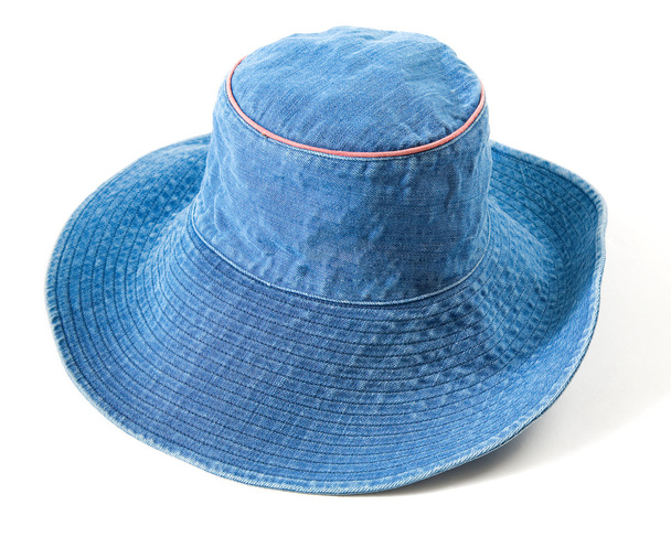 džínové disketu klobouk - Fotografie, Obrázek