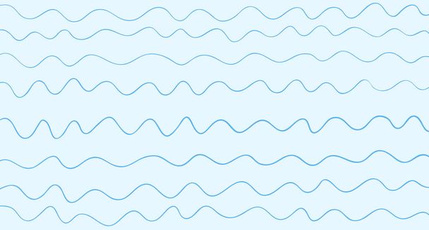 Papel de parede geométrico abstrato da superfície. Fundo ondulado. Padrão com linhas e ondas. Textura do mar. Estilo decorativo. Cenário dinâmico. Doodle para design
 - Vetor, Imagem