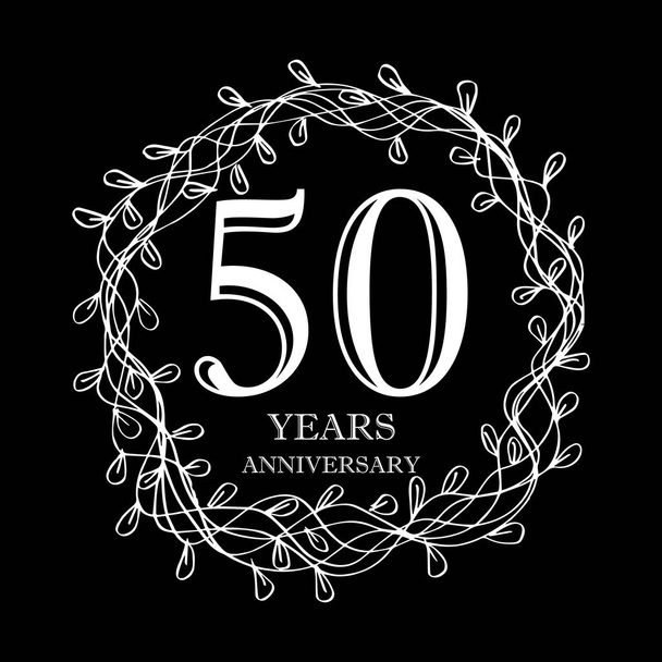 50-річчя святкування
 - Вектор, зображення