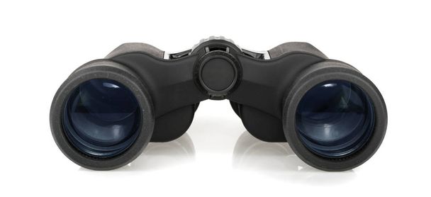 Binoculars isolated on white background - Photo, Image