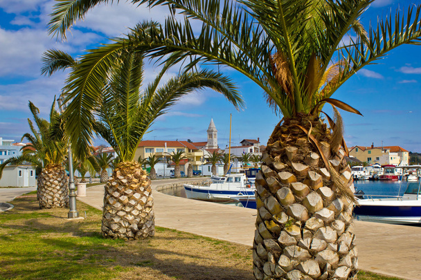 Dalmatian town of Pakostane waterfront - Zdjęcie, obraz