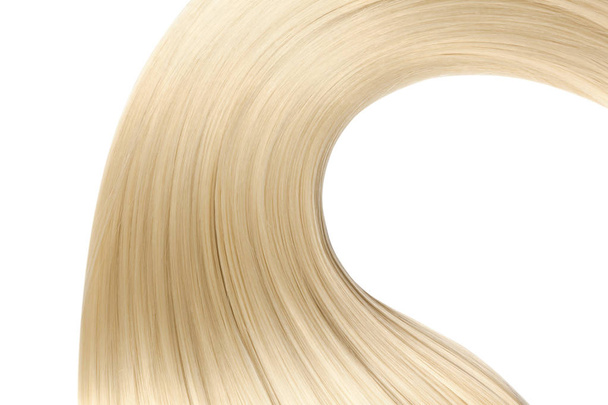 Lähikuva ylellinen suora kiiltävä vaaleat hiukset
 - Valokuva, kuva