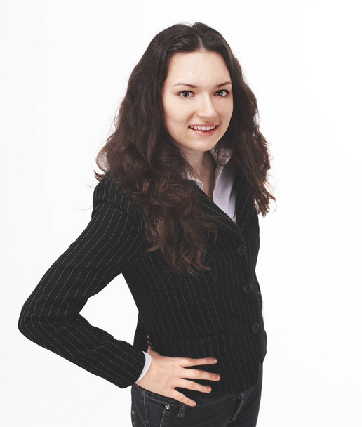 closeup.portrait of a confident young business woman - Foto, Imagen