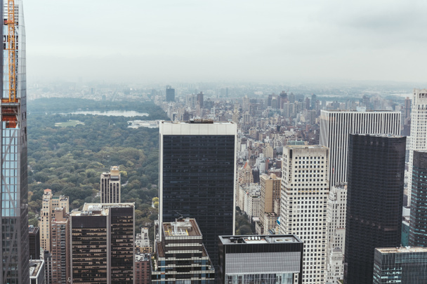 antenni näkymä arkkitehtuuri New Yorkissa, USA
 - Valokuva, kuva