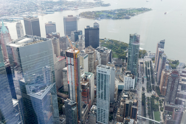 vista aérea de los rascacielos de Nueva York, EE.UU.
 - Foto, imagen