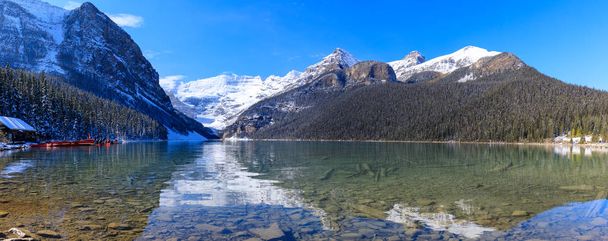 Lake Louise, Banff National Park, Alberta, Canada - Photo, Image