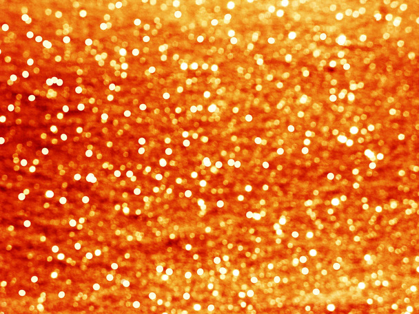 αφηρημένη χρυσό φόντο κίτρινο πολύχρωμο θολή Χριστούγεννα ελαφριά γιρλάντα χιόνι - Φωτογραφία, εικόνα