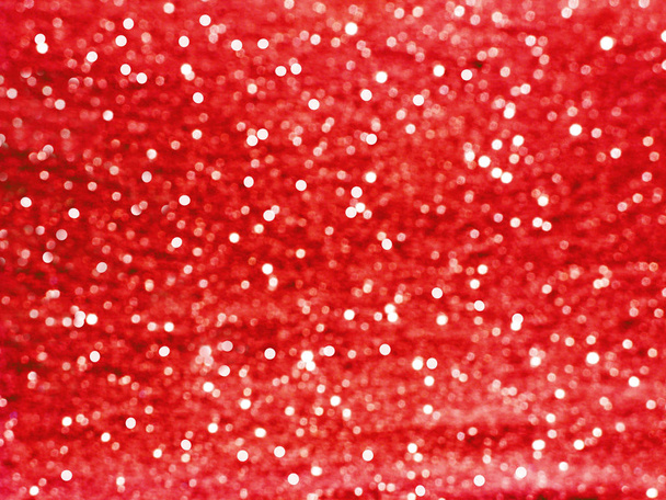 Abstract πολύχρωμο κόκκινο φόντο θολή Χριστούγεννα ελαφριά γιρλάντα χιόνι - Φωτογραφία, εικόνα
