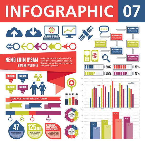 infografische Elemente 07 - Vektor, Bild