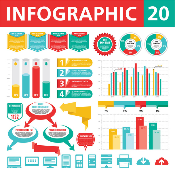 Infographic Elements 20 - Vector, Image