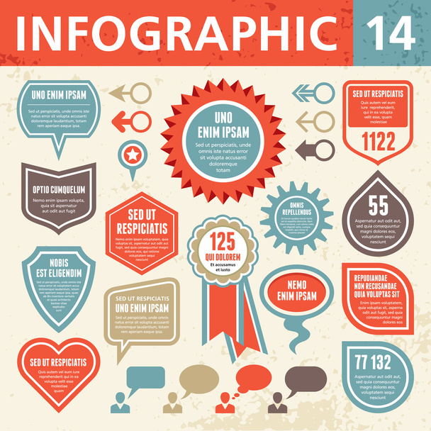 Elementi infografici 14
 - Vettoriali, immagini