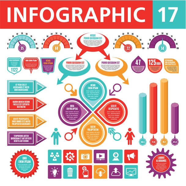 Infographic Elements 17 - Vector, Image