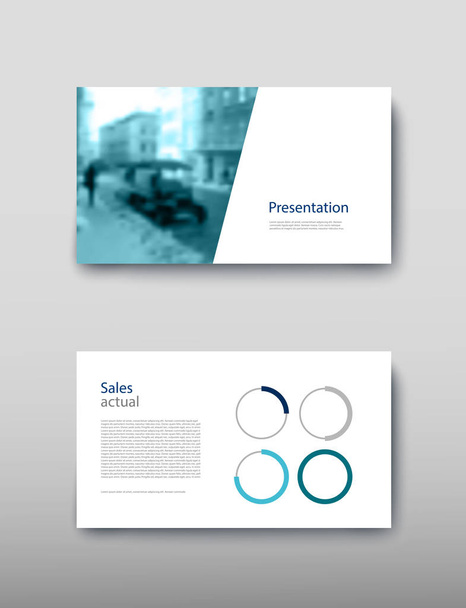 Poster infographics information business modern design set proposal advert - Vector, Image