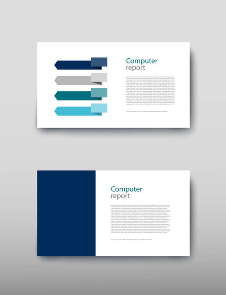 Плакат інфографіки інформаційний бізнес сучасний дизайн набір пропозицій оголошення
 - Вектор, зображення