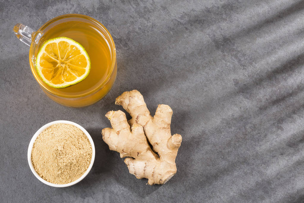 Ginger with antiviral properties - Zingiber officinale - Foto, immagini