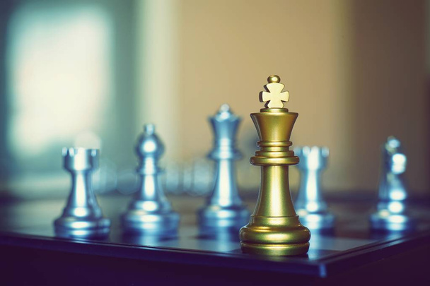Шахова настільна гра, бізнес-конкурентна концепція, складна позиція для конкуренції
 - Фото, зображення