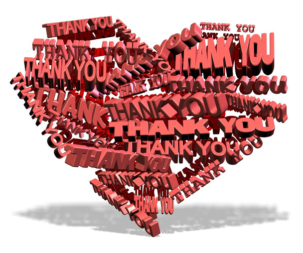 Thank you from heart - Photo, Image