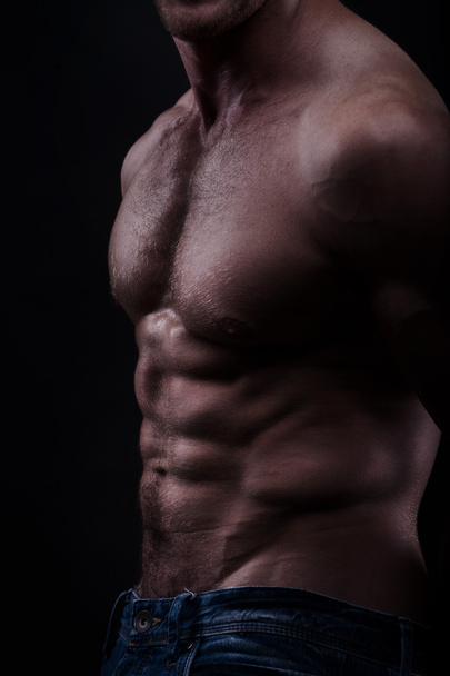 Musculed model - Фото, изображение