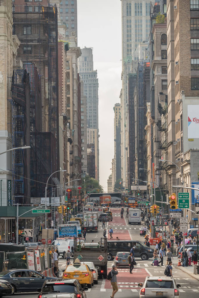  New York, USA, - October 01, 2018. The life of a big city. Streets of New York. - Foto, Imagem