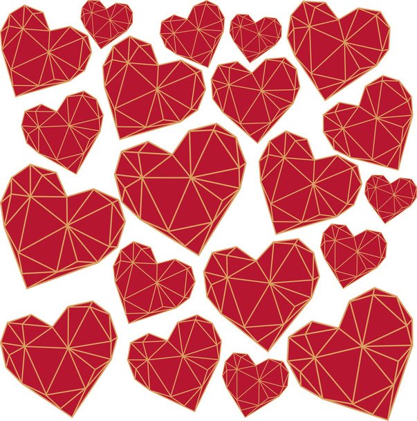 Valentine miłości post card  - Wektor, obraz