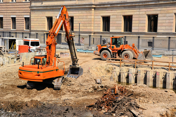 a building site in the center of Berlin - Photo, Image