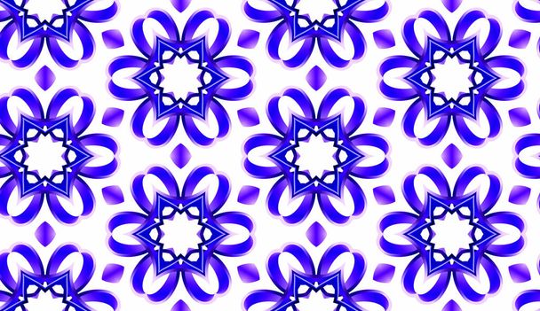 seamless abstract kaleidoscopic pattern for background - Foto, Bild