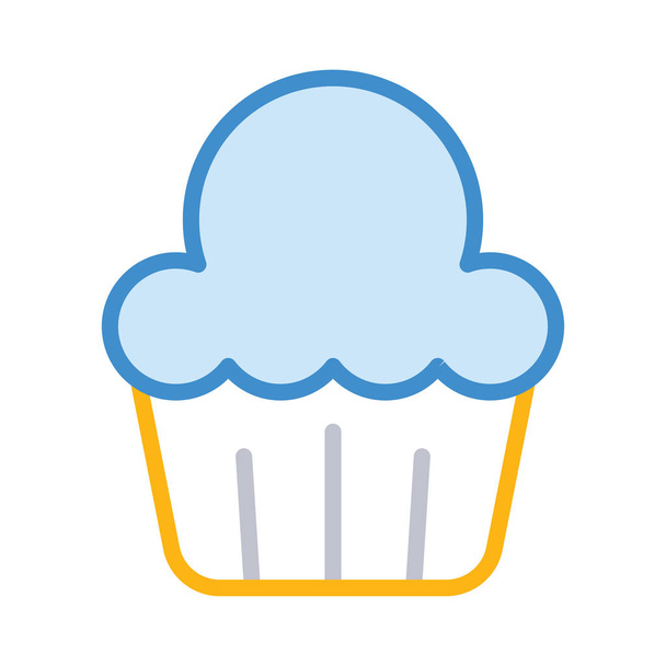cupcake   muffin   pie  vector illustration  - Vettoriali, immagini