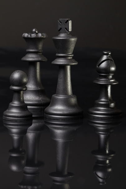 chess pieces on the board - Фото, зображення