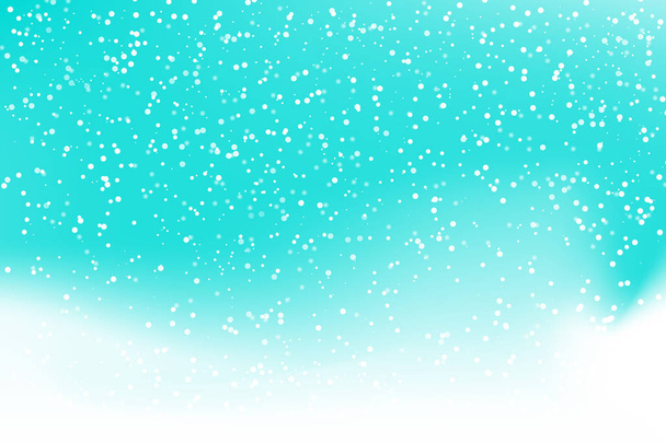 Cae el fondo de nieve. Ilustración vectorial con copos de nieve Cielo nevado de invierno. Eps 10
. - Vector, imagen
