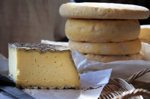 francouzský sýr zátiší - Fotografie, Obrázek