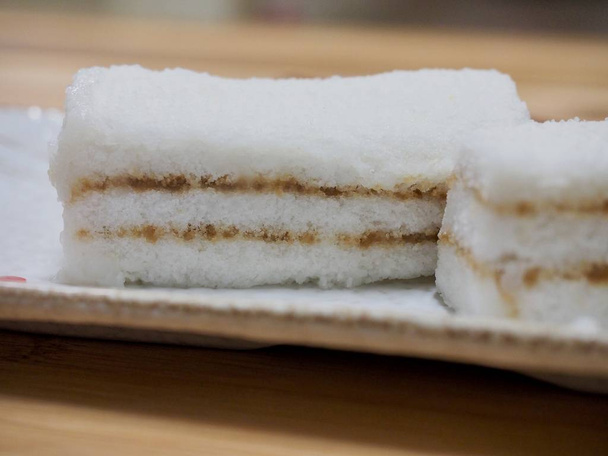 Korean food Snow White Rice Cake  - Photo, Image