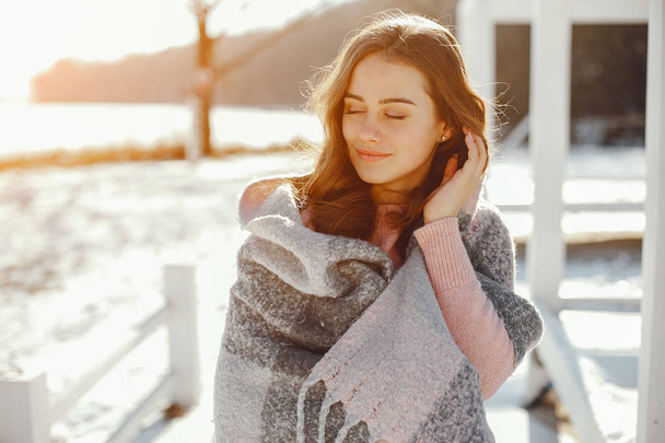 girl in winter - Fotografie, Obrázek