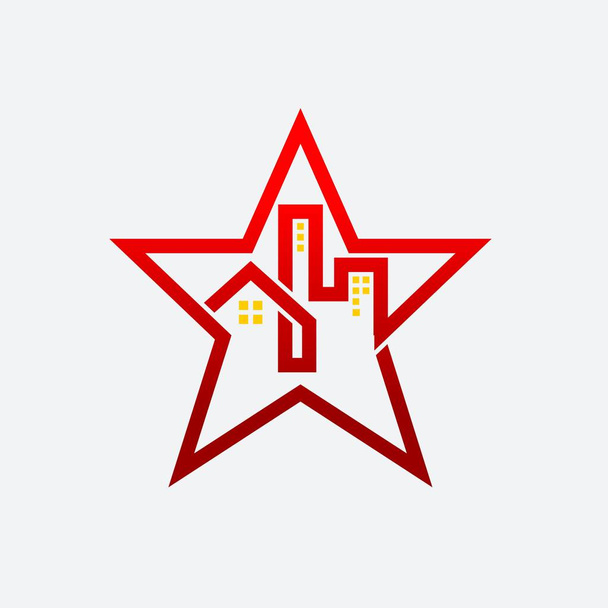 City Star Vektor Logo - Foto, Bild