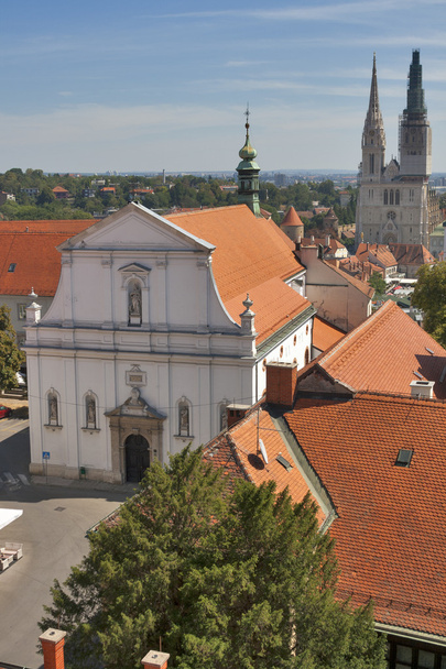 Zagreb cityscape - Fotoğraf, Görsel