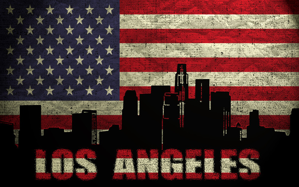 Вид на Лос-Анджелес
 - Фото, изображение