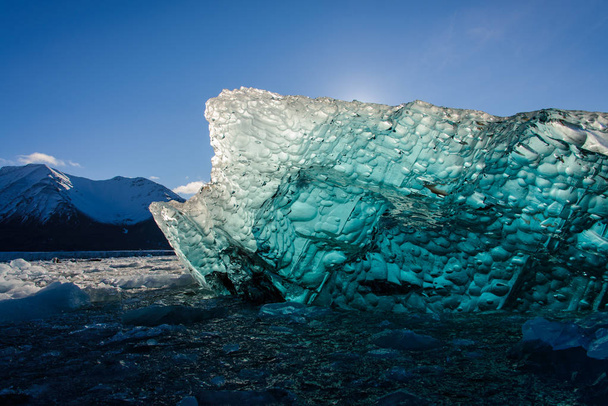 Increíble vista del pedazo de glaciar
 - Foto, Imagen