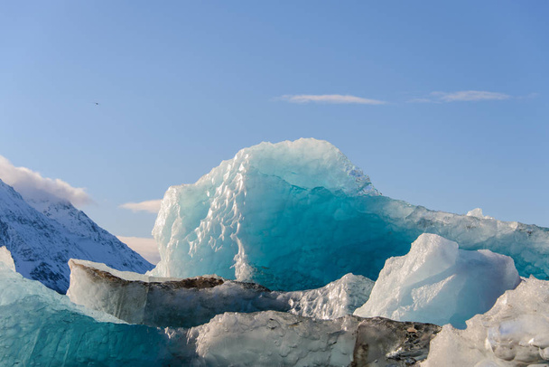Hämmästyttävä näkymä pala jäätikkö
 - Valokuva, kuva